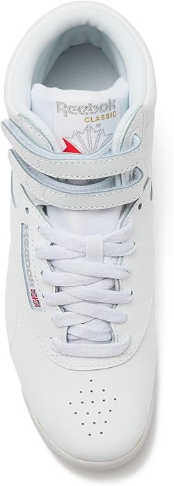 Reebok Women's Freestyle Hi High Top Sneakers for Women, Black or White Basketball and Tennis Shoes Womens Size 5-12 gallery image